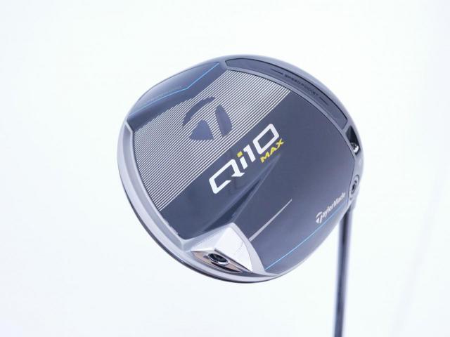 Driver : Taylormade : ไดรเวอร์ Taylormade Qi10 MAX (รุ่นใหม่ล่าสุด ออกปี 2024) Loft 9 (ปรับได้) ก้าน Mitsubishi Diamana TM50 Flex S