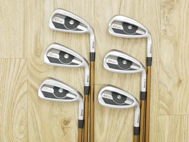 Iron set : Ping : ชุดเหล็ก Ping G400 (ปี 2018 ใบใหญ่ ง่าย ไกล) มีเหล็ก 5-Pw (6 ชิ้น) ก้านกราไฟต์ Ping Alta J CB Flex R