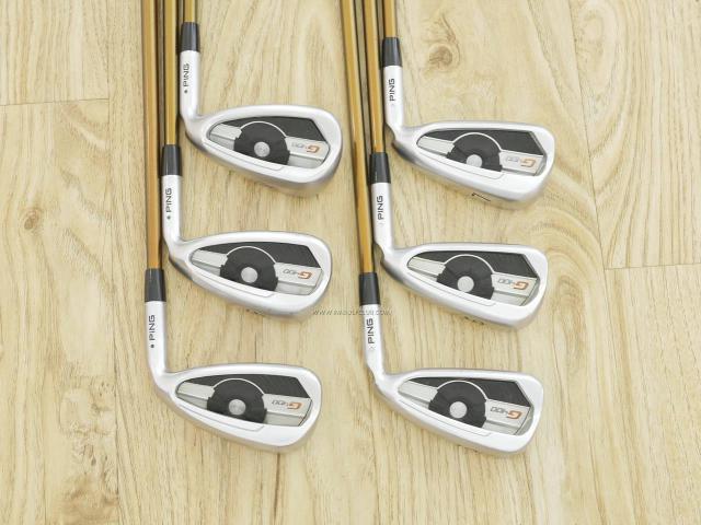 Iron set : Ping : ชุดเหล็ก Ping G400 (ปี 2018 ใบใหญ่ ง่าย ไกล) มีเหล็ก 5-Pw (6 ชิ้น) ก้านกราไฟต์ Ping Alta J CB Flex R