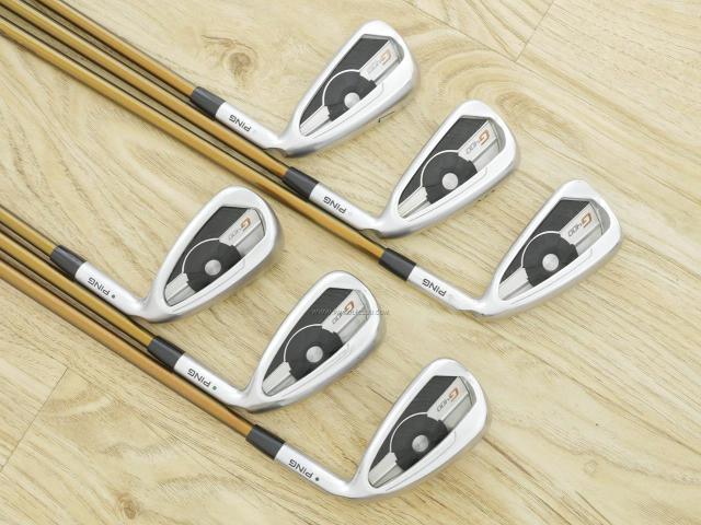 Iron set : Ping : ชุดเหล็ก Ping G400 (ปี 2018 ใบใหญ่ ง่าย ไกล) มีเหล็ก 5-Pw (6 ชิ้น) ก้านกราไฟต์ Ping Alta J CB Flex R