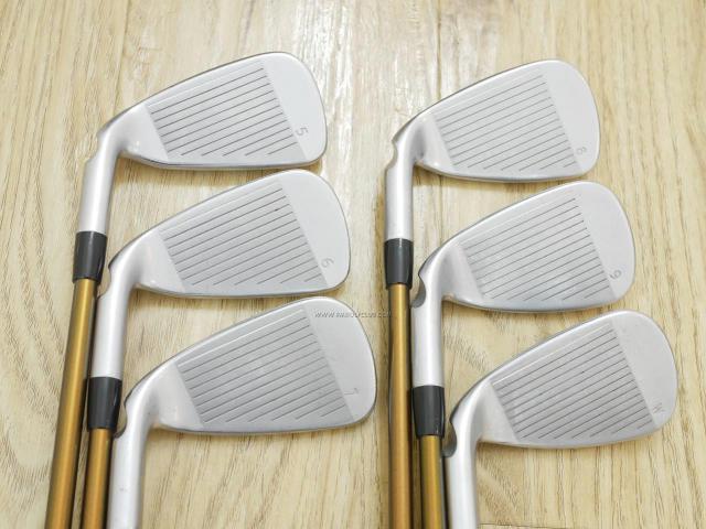 Iron set : Ping : ชุดเหล็ก Ping G400 (ปี 2018 ใบใหญ่ ง่าย ไกล) มีเหล็ก 5-Pw (6 ชิ้น) ก้านกราไฟต์ Ping Alta J CB Flex R