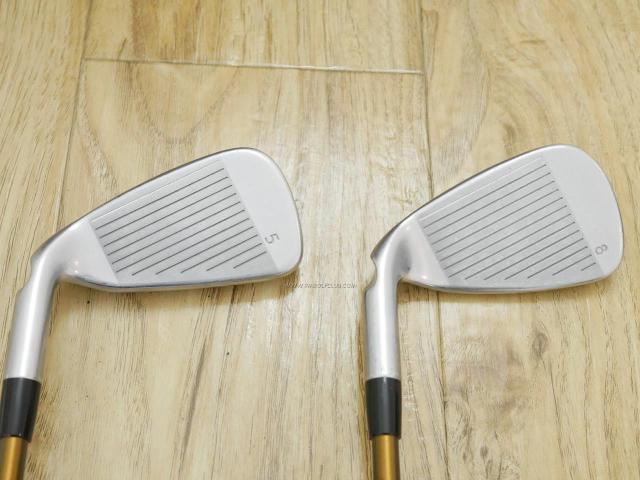 Iron set : Ping : ชุดเหล็ก Ping G400 (ปี 2018 ใบใหญ่ ง่าย ไกล) มีเหล็ก 5-Pw (6 ชิ้น) ก้านกราไฟต์ Ping Alta J CB Flex R