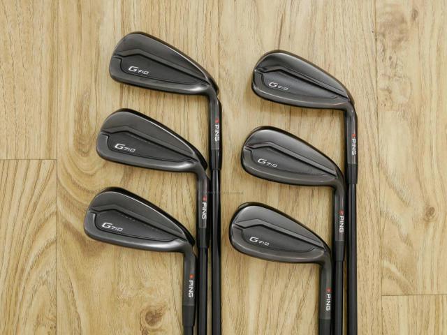 Iron set : Ping : ชุดเหล็ก Ping G710 (ปี 2021 Japan Spec. ใบใหญ่ ง่ายที่สุด ไกลที่สุดของ Ping) มีเหล็ก 5-Pw (6 ชิ้น) ก้านกราไฟต์ Ping ALTA Distanza 40 Flex R