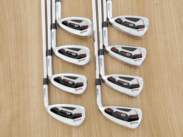 Iron set : Ping : ชุดเหล็ก Ping G410 (รุ่นปี 2019 Japan Spec. ใบใหญ่ ง่าย ไกล) มีเหล็ก 5-Pw,Aw,Lw (8 ชิ้น) ก้านเหล็ก NS Pro Modus 120 Flex S