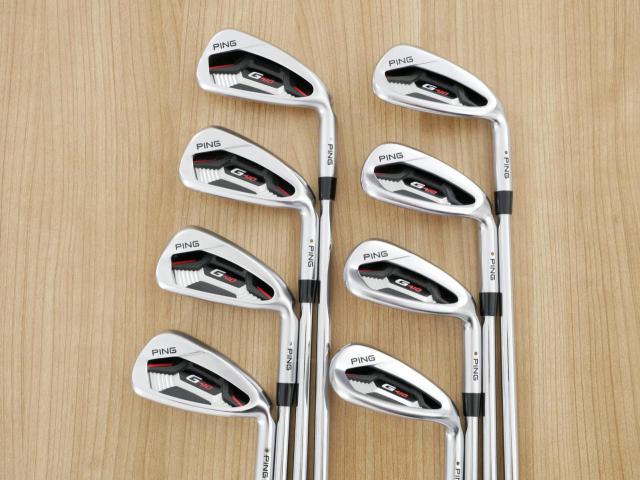 Iron set : Ping : ชุดเหล็ก Ping G410 (รุ่นปี 2019 Japan Spec. ใบใหญ่ ง่าย ไกล) มีเหล็ก 5-Pw,Aw,Lw (8 ชิ้น) ก้านเหล็ก NS Pro Modus 120 Flex S