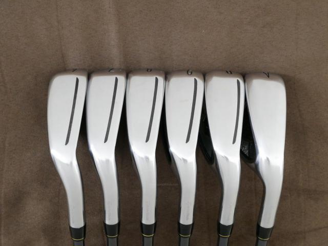 Iron set : Taylormade : ชุดเหล็ก Taylormade Gloire G (รุ่นท๊อปสุด ตีไกลมากๆ เหล็ก 7 Loft 26.5 หน้าเด้ง) มีเหล็ก 6-Pw,Aw (6 ชิ้น) ก้านกราไฟต์ Flex S