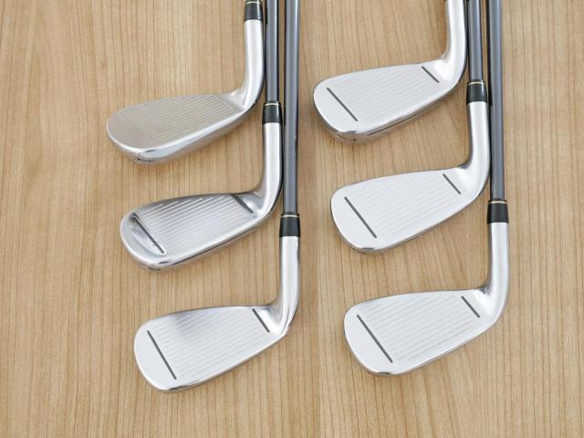 Iron set : Taylormade : ชุดเหล็ก Taylormade Gloire G (รุ่นท๊อปสุด ตีไกลมากๆ เหล็ก 7 Loft 26.5 หน้าเด้ง) มีเหล็ก 6-Pw,Aw (6 ชิ้น) ก้านกราไฟต์ Flex S