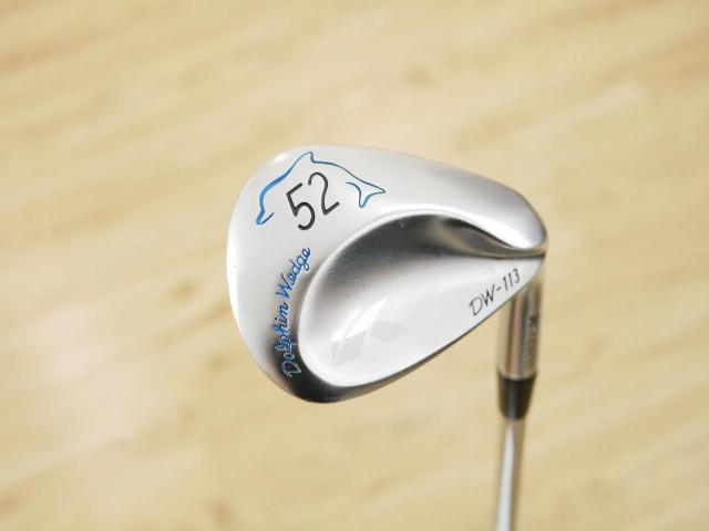 Wedge : Other : Wedge Kasco Dolphin DW-113 Forged Loft 52 ก้านเหล็ก Flex S