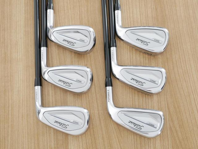 Iron set : Titleist : ชุดเหล็ก Titleist T350 Forged (รุ่นใหม่ล่าสุด ออกปี 2023) มีเหล็ก 6-Pw,48 (6 ชิ้น) ก้านกราไฟต์ Mitsubishi TENSEI AM2 Flex S