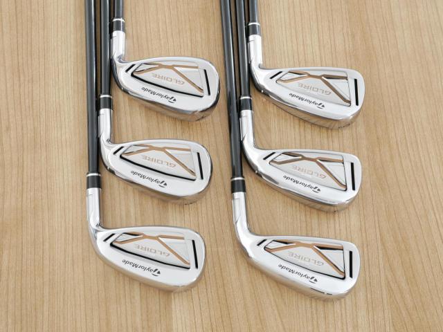 Iron set : Taylormade : ชุดเหล็ก Taylormade SIM GLOIRE (รุ่นปี 2021 รุ่นท๊อปสุด Japan Spec) มีเหล็ก 6-Pw,Aw (6 ชิ้น) ก้าน Fujikura Air Speeder Flex SR