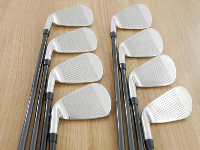 Iron set : Callaway : ชุดเหล็ก Callaway Paradym Ai Smoke HL (รุ่นล่าสุด ออกปี 2024 ตีง่ายมาก ไกล Japan Spec.) มีเหล็ก 6-Pw,Aw,Gw,Sw (8 ชิ้น) ก้านกราไฟต์ Mitsubishi TENSEI 50 Flex R