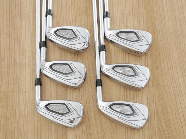 Iron set : Titleist : ชุดเหล็ก Titleist T400 (ตีง่ายที่สุด ไกลที่สุด ออกปี 2020) มีเหล็ก 6-Pw,43 (6 ชิ้น) ก้านเหล็ก NS Pro ZELOS 7 Flex S