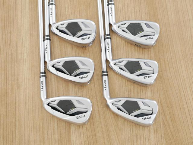 Iron set : Ping : ชุดเหล็ก Ping G430 (ออกปี 2023 Japan Spec. ใบใหญ่ ง่าย ไกล) มีเหล็ก 6-W,45 (6 ชิ้น) ก้านเหล็ก NS Pro 850 NEO Flex S