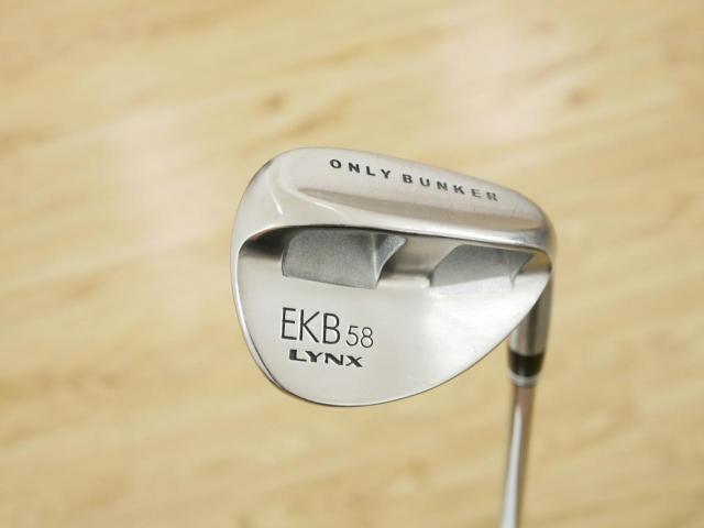 Wedge : Other : Wedge Lynx ONLY BUNKER Loft 58 ก้านเหล็ก Flex S