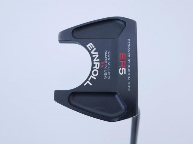 Putter : All : พัตเตอร์ EVNROLL ER5 Milled Black ยาว 33 นิ้ว