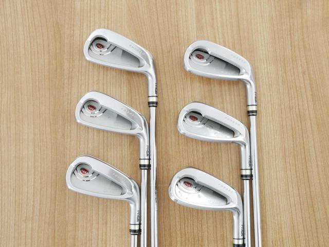 Iron set : PRGR : ชุดเหล็กกระเทย PRGR Egg PF Forged (รุ่นปี 2019 ตีง่ายและไกลมากๆ โกงสุดๆ) มีเหล็ก 6-Pw,Aw (6 ชิ้น) ก้านเหล็ก NS Pro 85 Flex SR