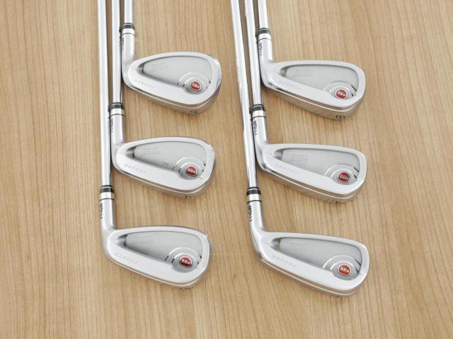 Iron set : PRGR : ชุดเหล็กกระเทย PRGR Egg PF Forged (รุ่นปี 2019 ตีง่ายและไกลมากๆ โกงสุดๆ) มีเหล็ก 6-Pw,Aw (6 ชิ้น) ก้านเหล็ก NS Pro 85 Flex SR