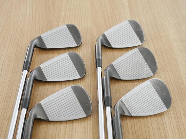 Iron set : Ping : ชุดเหล็ก Ping G710 (รุ่นปี 2021 Japan Spec. ใบใหญ่ ง่ายที่สุด ไกลที่สุดของ Ping) มีเหล็ก 6-Pw,Aw (6 ชิ้น) ก้านเหล็ก NS Pro Zelos 6 Flex R