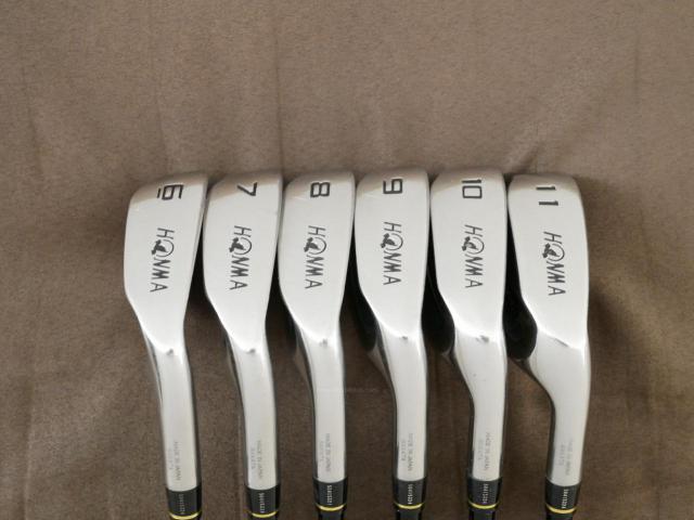 Iron set : Honma : ชุดเหล็ก Honma AMAZING Spec II (หน้าเด้ง โกงองศาสุดๆ ไกลที่สุด) มีเหล็ก 6-11 (6 ชิ้น ระยะเทียบเท่า 5-Pw) ก้าน AMAZING SPEC Feather & Feather FLex R