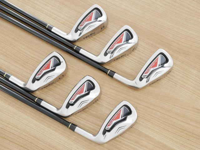 Iron set : Honma : ชุดเหล็ก Honma AMAZING Spec II (หน้าเด้ง โกงองศาสุดๆ ไกลที่สุด) มีเหล็ก 6-11 (6 ชิ้น ระยะเทียบเท่า 5-Pw) ก้าน AMAZING SPEC Feather & Feather FLex R