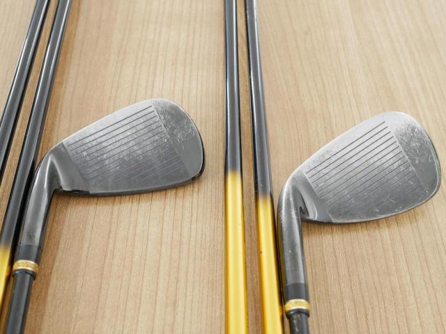 Iron set : Other Brand : ชุดเหล็ก Mutsumi Honma MH708X (ใบใหญ่ ตีง่าย ไกล) มีเหล็ก 5-Pw,Aw,Sw (8 ชิ้น) ก้านกราไฟต์ Flex R