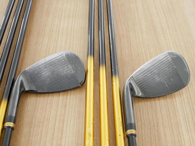 Iron set : Other Brand : ชุดเหล็ก Mutsumi Honma MH708X (ใบใหญ่ ตีง่าย ไกล) มีเหล็ก 5-Pw,Aw,Sw (8 ชิ้น) ก้านกราไฟต์ Flex R