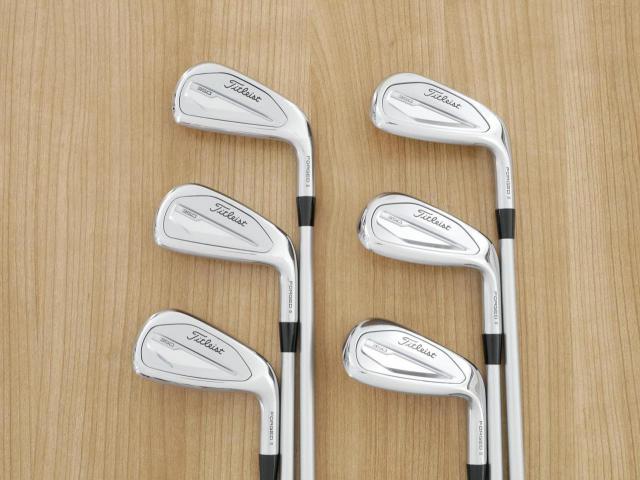 Iron set : Titleist : ชุดเหล็ก Titleist T350 Forged (รุ่นใหม่ล่าสุด ออกปี 2023) มีเหล็ก 6-Pw,48 (6 ชิ้น) ก้านกราไฟต์ Fujikura MCI 60 Flex R