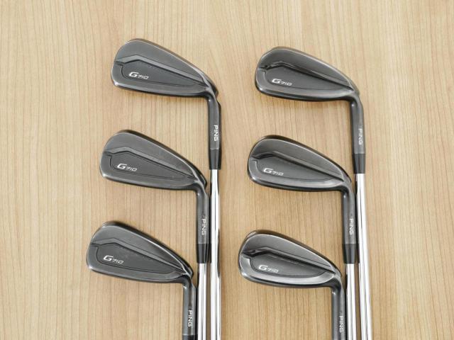 Iron set : Ping : ชุดเหล็ก Ping G710 (ปี 2021 Japan Spec. ใบใหญ่ ง่ายที่สุด ไกลที่สุดของ Ping) มีเหล็ก 5-Pw (6 ชิ้น) ก้านเหล็ก NS Pro Modus 120 Flex S