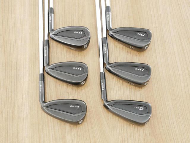 Iron set : Ping : ชุดเหล็ก Ping G710 (ปี 2021 Japan Spec. ใบใหญ่ ง่ายที่สุด ไกลที่สุดของ Ping) มีเหล็ก 5-Pw (6 ชิ้น) ก้านเหล็ก NS Pro Modus 120 Flex S