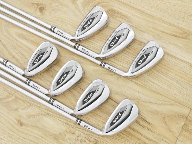 Iron set : Ping : ชุดเหล็ก Ping G425 (รุ่นปี 2021 Japan Spec. ใบใหญ่ ง่าย ไกล) มีเหล็ก 4-Pw (7 ชิ้น) ก้านกราไฟต์ Fujikura MCI 110 Flex S 