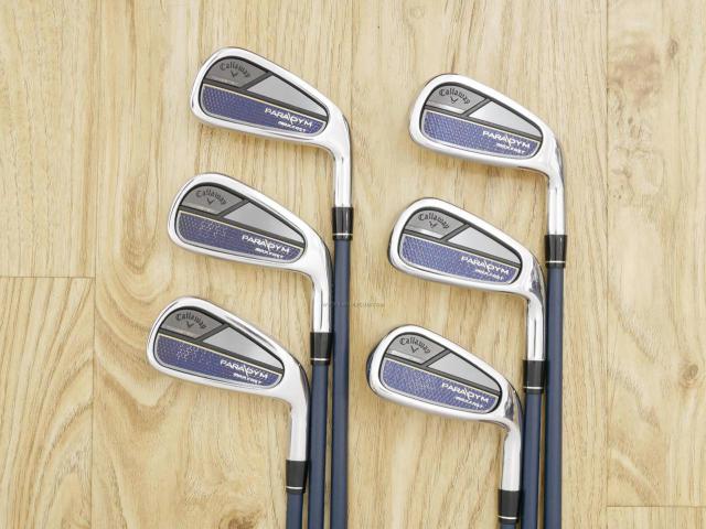 Iron set : Callaway : ชุดเหล็ก Callaway Paradym Max Fast Forged (ออกปี 2023 ตีง่ายสุด ไกลสุดของ Callaway Japan Spec.) มีเหล็ก 5-Pw (6 ชิ้น) ก้านกราไฟต์ Fujikura Speeder NX 40 Flex R