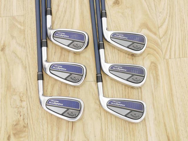 Iron set : Callaway : ชุดเหล็ก Callaway Paradym Max Fast Forged (ออกปี 2023 ตีง่ายสุด ไกลสุดของ Callaway Japan Spec.) มีเหล็ก 5-Pw (6 ชิ้น) ก้านกราไฟต์ Fujikura Speeder NX 40 Flex R