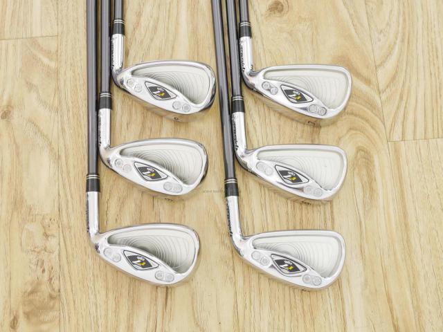 Iron set : Taylormade : ชุดเหล็ก Taylormade R7 CGB (ใบใหญ่ ตีง่าย) มีเหล็ก 5-Pw (6 ชิ้น) ก้านกราไฟต์ Flex R