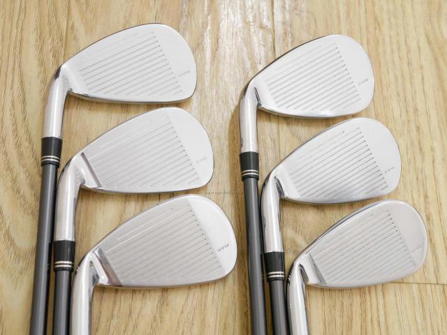 Iron set : Taylormade : ชุดเหล็ก Taylormade R7 CGB (ใบใหญ่ ตีง่าย) มีเหล็ก 5-Pw (6 ชิ้น) ก้านกราไฟต์ Flex R