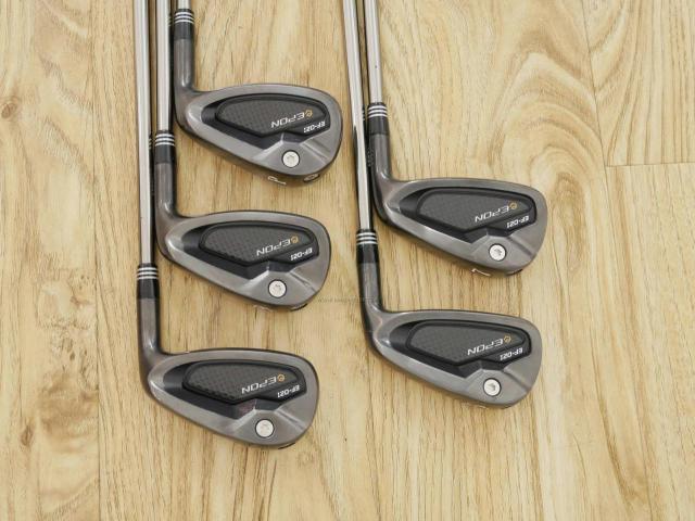 Iron set : Epon : ชุดเหล็ก EPON EF-02I Forged (ออกปี 2022 ใบใหญ่ ตีง่าย ไกล) มีเหล็ก 6-Pw (5 ชิ้น) ก้านกราไฟต์ UST Mamiya RECOIL 660 Flex R (F2)