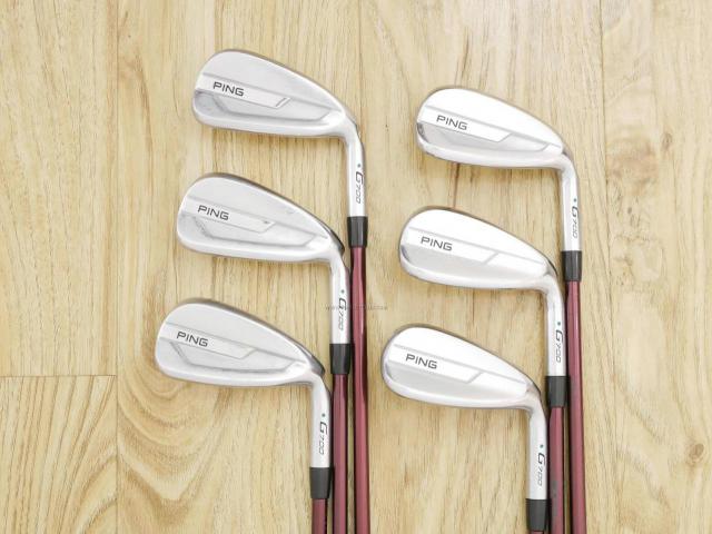 Iron set : Ping : ชุดเหล็ก Ping G700 (ปี 2019 Japan Spec. ใบใหญ่ ง่ายที่สุด ไกลที่สุดของ Ping) มีเหล็ก 6-Pw,Aw (6 ชิ้น) ก้านกราไฟต์ Mitsubishi FUBUKI Flex R