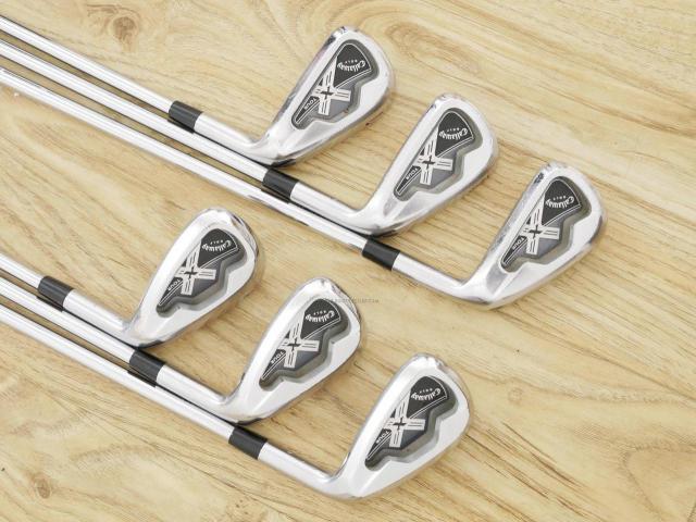 Iron set : Callaway : ชุดเหล็ก Callaway X-Tour (Forged) มีเหล็ก 5-Pw (6 ชิ้น) ก้านเหล็ก NS Pro 990 Flex X