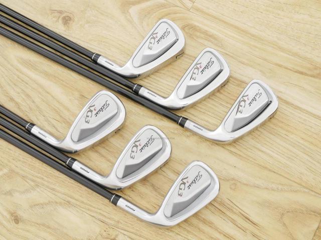 Iron set : Titleist : ชุดเหล็ก Titleist VG3 Forged (Japan Spec.) มีเหล็ก 5-Pw (6 ชิ้น) ก้านกราไฟต์ Flex S