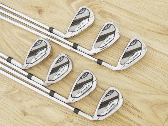 Iron set : Callaway : ชุดเหล็ก Callaway Mavrik (ปี 2020 ตีง่าย ไกลมากๆ) มีเหล็ก 5-Pw,Aw (7 ชิ้น) ก้านเหล็ก NS Pro 950 NEO Flex S