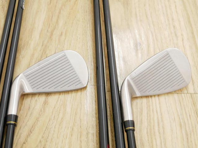 Iron set : Katana : ชุดเหล็ก Katana Snipe Iron SF-1 (หน้าเด้ง) มีเหล็ก 5-Pw,Aw,Sw (8 ชิ้น) ก้านกราไฟต์ Flex R