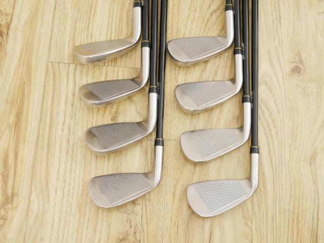 Iron set : Katana : ชุดเหล็ก Katana Snipe Iron SF-1 (หน้าเด้ง) มีเหล็ก 5-Pw,Aw,Sw (8 ชิ้น) ก้านกราไฟต์ Flex R