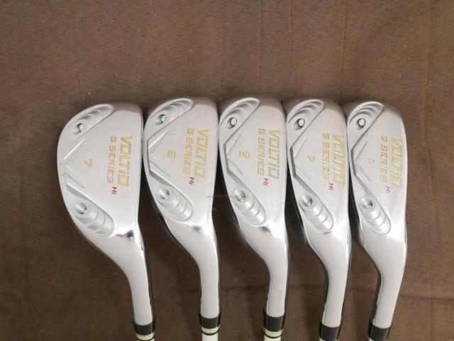 Iron set : Katana : ชุดเหล็กกระเทย Katana Voltio II G Series Hi (ตีง่ายมากๆ ไกลมาก) มีเหล็ก 7-Pw,Aw (5 ชิ้น) ก้าน Tour AD KT-5 Flex R