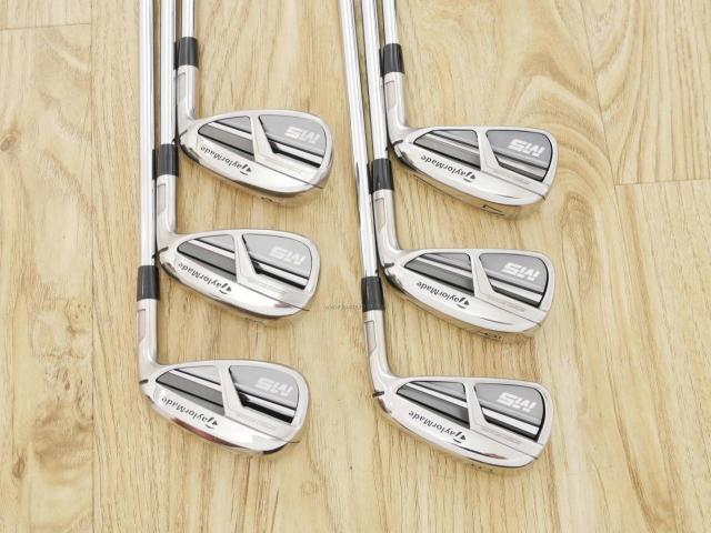 Iron set : Taylormade : ชุดเหล็ก Taylormade M5 (ออกปี 2019 Japan Spec) มีเหล็ก 5-Pw (6 ชิ้น) ก้านเหล็ก AMT Tour White S200