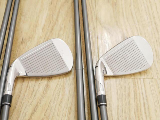 Iron set : Taylormade : ชุดเหล็ก Taylormade SIM MAX OS (ออกปี 2020 Japan Spec.) มีเหล็ก 6-Pw,Aw (6 ชิ้น) ก้านกราไฟต์ Mitsubishi Tensei TM60 Flex S