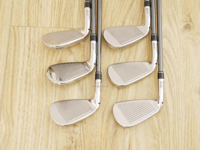 Iron set : Taylormade : ชุดเหล็ก Taylormade SIM MAX OS (ออกปี 2020 Japan Spec.) มีเหล็ก 6-Pw,Aw (6 ชิ้น) ก้านกราไฟต์ Mitsubishi Tensei TM60 Flex S