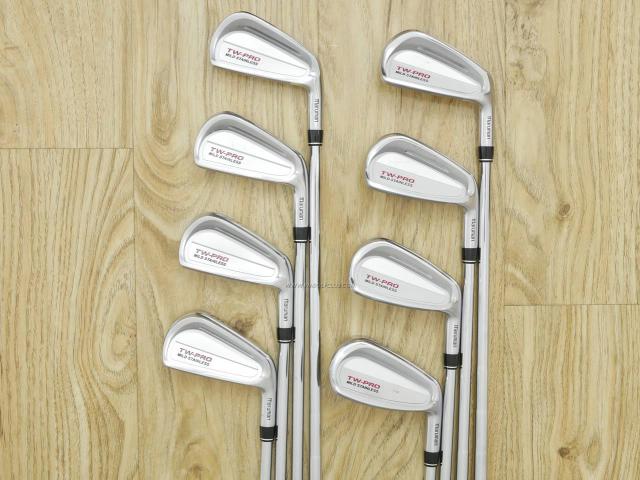 Iron set : Maruman : ชุดเหล็ก Maruman TW-Pro (รุ่นหลัง M1) มีเหล็ก 3-Pw (8 ชิ้น) ก้านเหล็ก Shimada K'S-Tour Lite Flex R