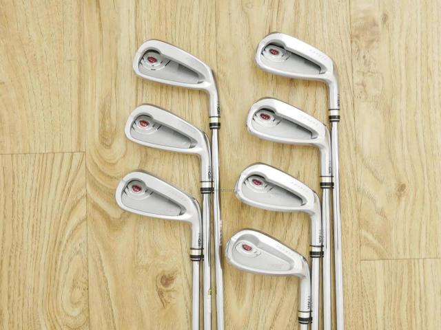 Iron set : PRGR : ชุดเหล็ก PRGR Egg PF Forged (รุ่นปี 2019 ตีง่ายและไกลมากๆ โกงสุดๆ) มีเหล็ก 6-Pw,Aw,As (7 ชิ้น) ก้านเหล็ก NS Pro 80 Flex SR