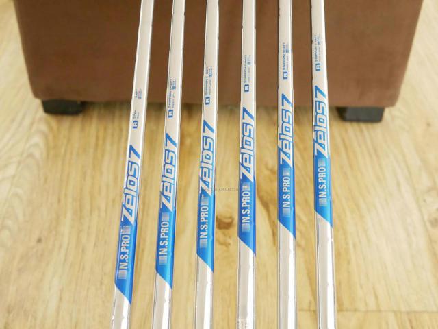 Iron set : Ping : ชุดเหล็ก Ping G710 (รุ่นปี 2021 Japan Spec. ใบใหญ่ ง่ายที่สุด ไกลที่สุดของ Ping) มีเหล็ก 5-Pw (6 ชิ้น) ก้านเหล็ก NS Pro Zelos 7 Flex R