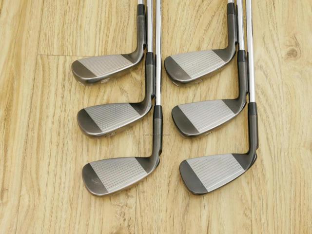 Iron set : Ping : ชุดเหล็ก Ping G710 (รุ่นปี 2021 Japan Spec. ใบใหญ่ ง่ายที่สุด ไกลที่สุดของ Ping) มีเหล็ก 5-Pw (6 ชิ้น) ก้านเหล็ก NS Pro Zelos 7 Flex R