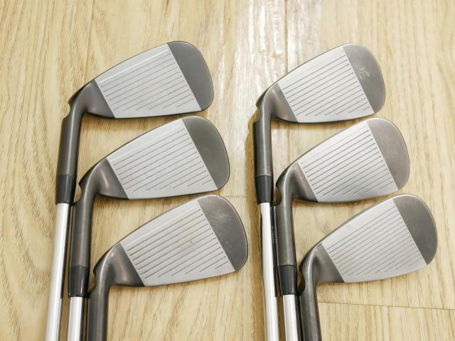 Iron set : Ping : ชุดเหล็ก Ping G710 (รุ่นปี 2021 Japan Spec. ใบใหญ่ ง่ายที่สุด ไกลที่สุดของ Ping) มีเหล็ก 5-Pw (6 ชิ้น) ก้านเหล็ก NS Pro Zelos 7 Flex R